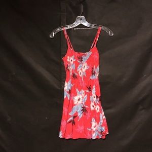 Summer dress. 👗 Floral. Pink. American eagle. Xxs